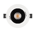 Светильник MS-FORECAST-BUILT-TURN-R102-12W Day4000 (WH-BK, 32 deg, 230V) (Arlight, IP20 Металл, 5 лет)