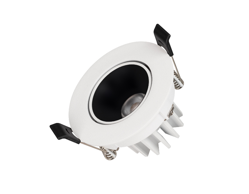 Светильник MS-FORECAST-BUILT-TURN-R82-8W Warm3000 (WH-BK, 32 deg, 230V) (Arlight, IP20 Металл, 5 лет)