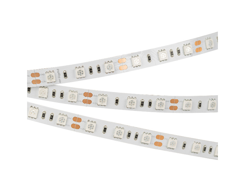Лента RT-B60-10mm 12V Blue (14.4 W/m, IP20, 5m) (Arlight, Открытый)