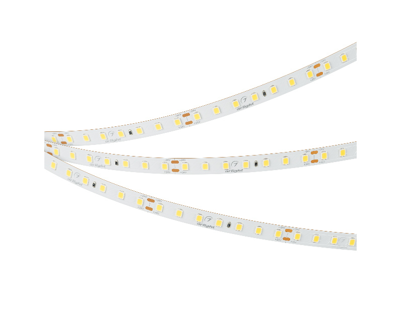 Лента UL-A112-8mm 24V Warm2400 (12 W/m, IP20, 5m) (Arlight, 7 лет)