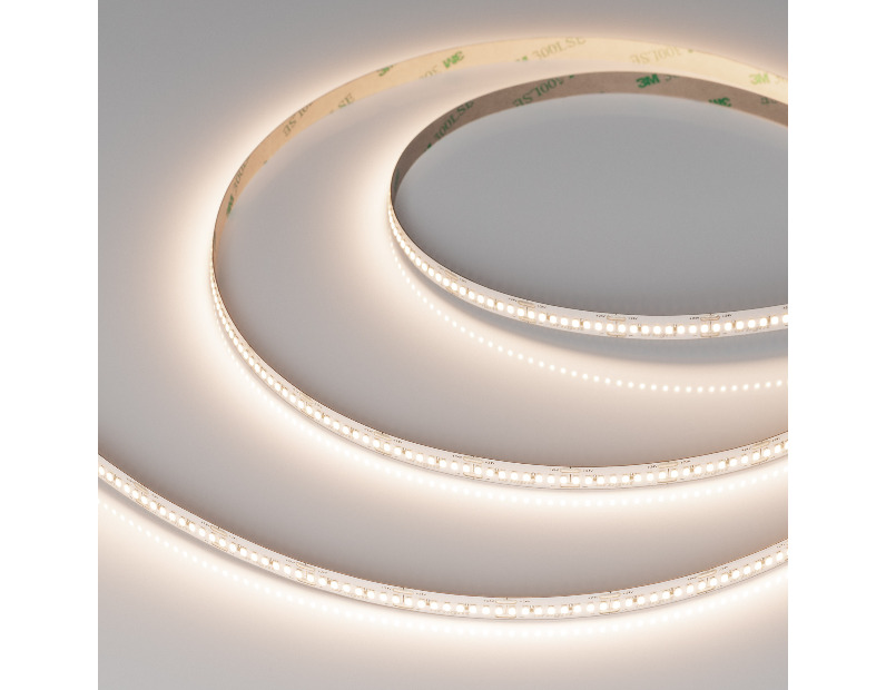 Лента MICROLED-M320-8mm 24V Warm3500 (8 W/m, IP20, 2216, 5m) (Arlight, 130 лм/Вт)