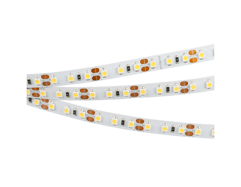 Лента RT 2-5000 12V White5500 2x (3528, 600 LED, LUX) (Arlight, 9.6 Вт/м, IP20)