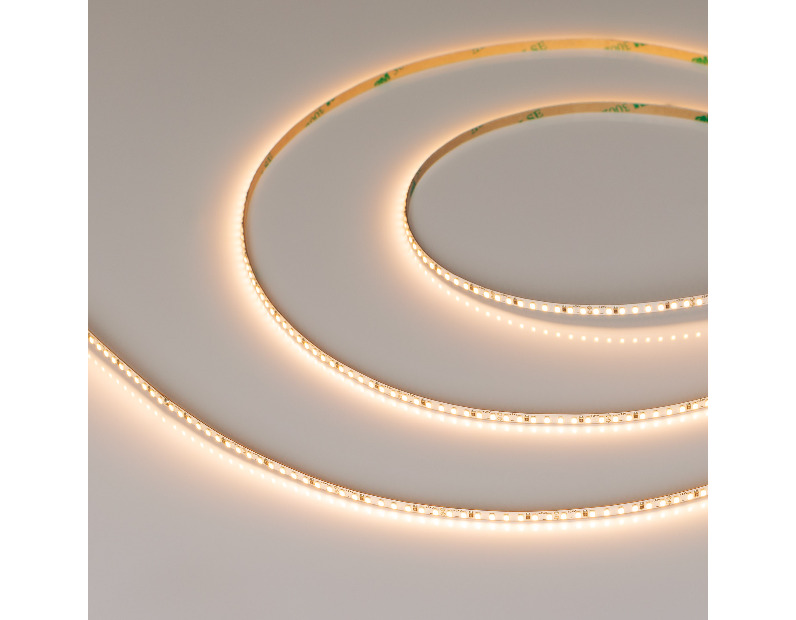 Лента MICROLED-M240-4mm 24V Warm2700 (8 W/m, IP20, 2216, 5m) (Arlight, 130 лм/Вт)