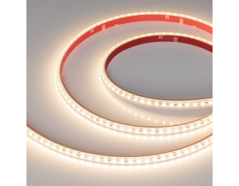 Лента герметичная IC-PS-A120-10mm 24V Warm3000 (9.6 W/m, IP67, 2835, 10m) (Arlight, стабилизированная)