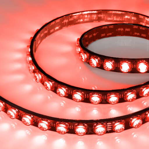 Лента герметичная FLT-PS-S42-BLACK-23mm 24V RGB (21 W/m, IP67, 15deg, 5m) (Arlight, -) 050117