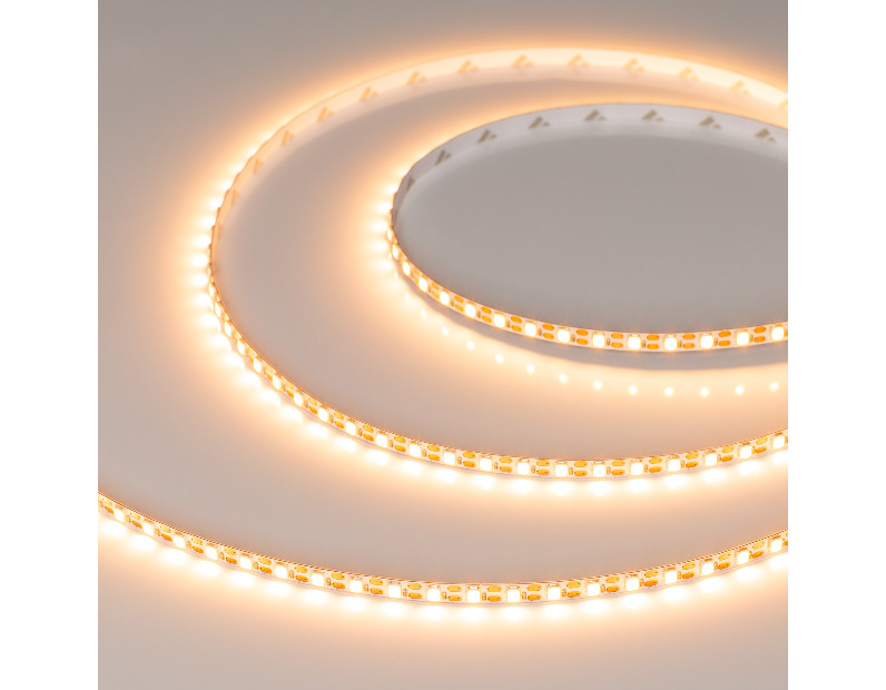 Лента FC-A120-5mm 24V Warm2400-CX1 (10 W/m, IP20, 5m) (Arlight, резка 1 светодиод)