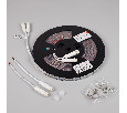 Лента герметичная SPI-PS-A120-12mm 24V RGB-PX6-BPT (23 W/m, IP67, 2835, 5m) (Arlight, бегущий огонь)