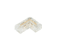 Коннектор угловой FIX-MONO-5mm-2pin-STS (Arlight, Прозрачный)
