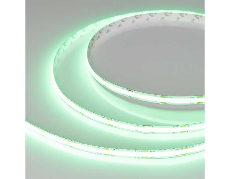 Лента COB-X544-8mm 24V Green (11.5 W/m, IP20, 5m) (Arlight, -)
