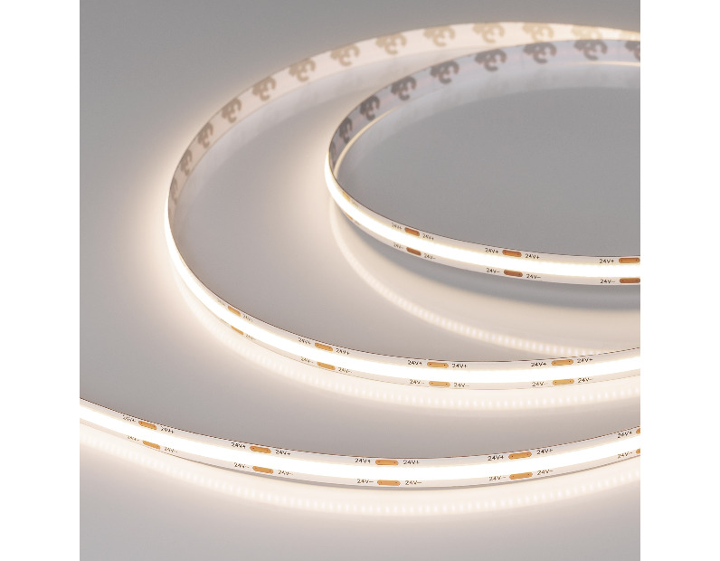 Лента COB-X544-8mm 24V Warm3500 (11.5 W/m, IP20, 5m) (Arlight, -)