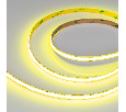 Лента COB-X480-8mm 24V Yellow Volt (8 W/m, IP20, 5m) (Arlight, -)
