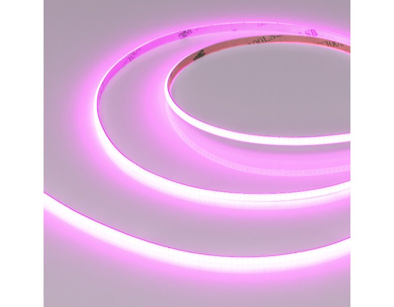 Лента COB-X480-4mm 24V Magenta (4 W/m, IP20, 5m) (Arlight, -)