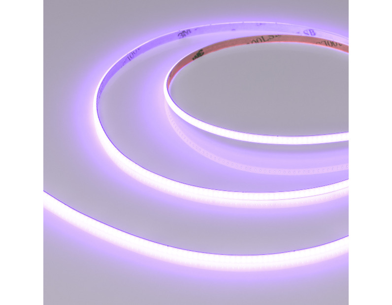 Лента COB-X480-4mm 24V Violet (4 W/m, IP20, 5m) (Arlight, -)