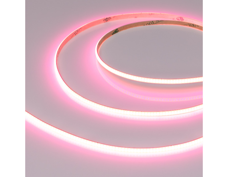 Лента COB-X480-4mm 24V Pink (4 W/m, IP20, 5m) (Arlight, -)