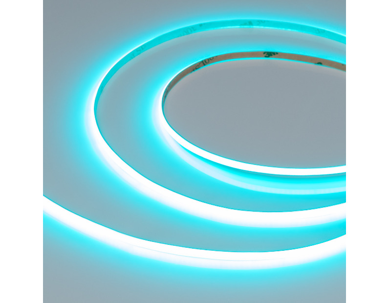 Лента COB-X480-4mm 24V Aquamarine (4 W/m, IP20, 5m) (Arlight, -)