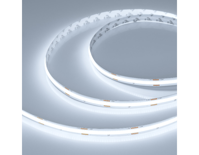 Лента COB-X420-10mm 24V White6000 (4.8 W/m, IP20, 15m) (Arlight, 5 лет)
