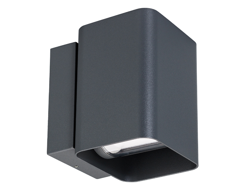 Светильник LGD-WALL-VARIO-S104x129-2x6W Warm2700 (GR, 1-80 deg) (Arlight, IP54 Металл, 3 года)