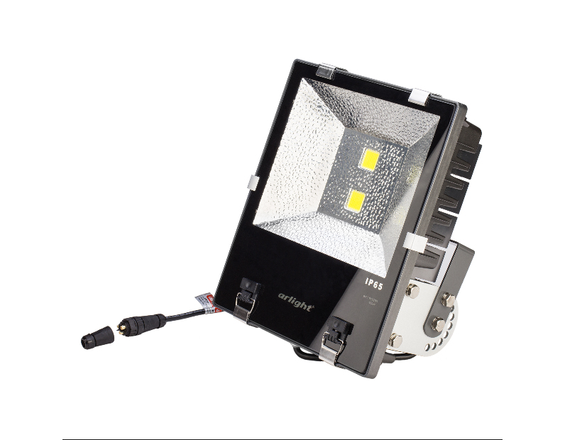 Светодиодный прожектор AR-FL-Slim-150W White (Arlight, Закрытый)