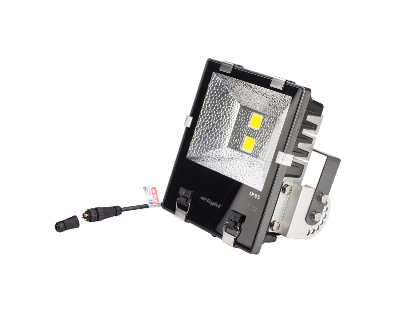 Светодиодный прожектор AR-FL-Slim-100W White (Arlight, Закрытый)