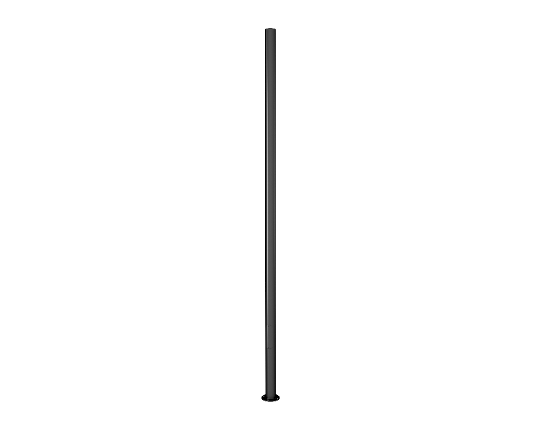 Опора фланцевая OXOR-OK1-D100-L3500 (BK) (Arlight, Алюминий)