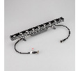 Линейный прожектор AR-LINE-500-9W Warm3000 (GR, 30 deg, 230V) (Arlight, IP65 Металл, 3 года)