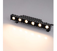 Линейный прожектор AR-LINE-300-6W Warm2700 (GR, 15 deg, 230V) (Arlight, IP65 Металл, 3 года)