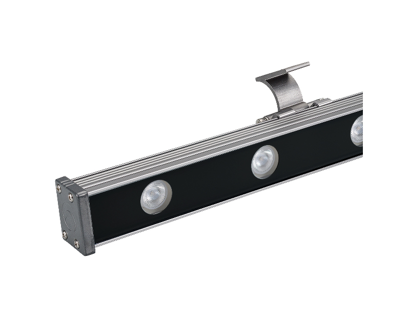 Линейный прожектор AR-LINE-1000-12W Warm3000 (GR, 30 deg, 230V) (Arlight, IP65 Металл, 3 года)