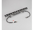 Линейный прожектор AR-LINE-500-12W Warm2700 (GR, 15x60 deg, 230V) (Arlight, IP65 Металл, 3 года)