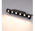 Линейный прожектор AR-LINE-300-6W Warm2700 (GR, 15x60 deg, 230V) (Arlight, IP65 Металл, 3 года)