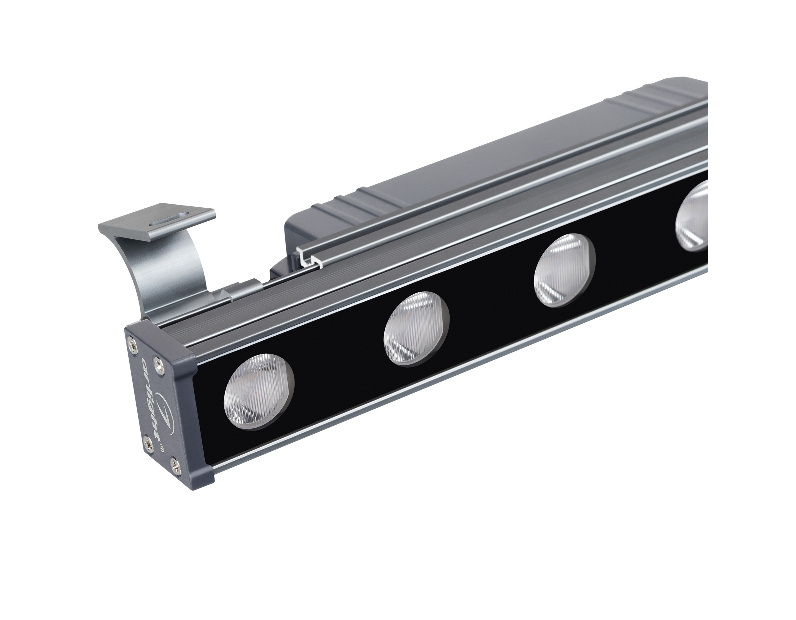 Линейный прожектор AR-LINE-300-6W Warm2700 (GR, 15x60 deg, 230V) (Arlight, IP65 Металл, 3 года)