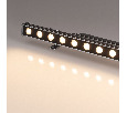 Линейный прожектор AR-LINE-760-18W Warm2700 (GR, 15 deg, 230V) (Arlight, IP65 Металл, 3 года)