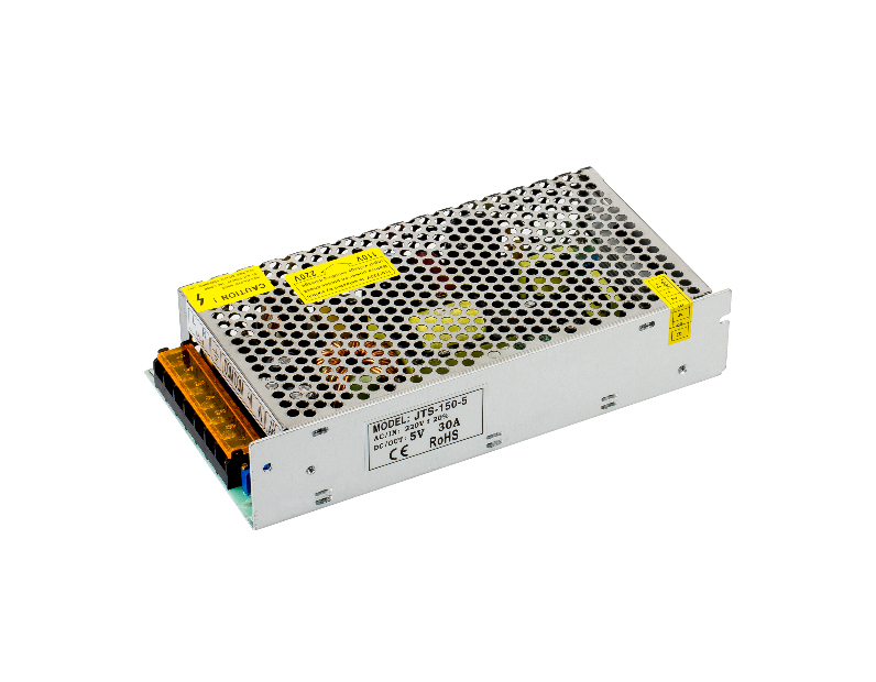 Блок питания JTS-150-5 (0-5V, 30A, 150W) (Arlight, Защитный кожух)