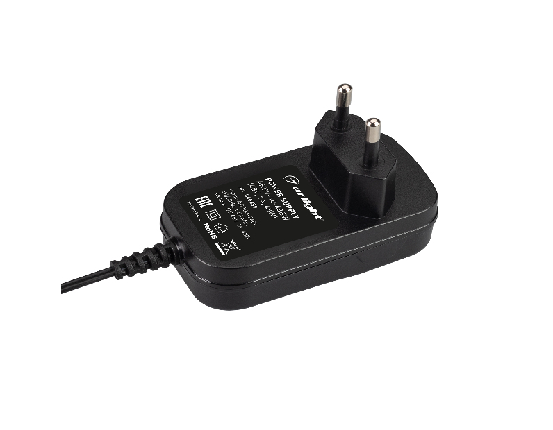 Блок питания ARDV-48-48BW (48V, 1A, 48W) (Arlight, Адаптер, 2 года)