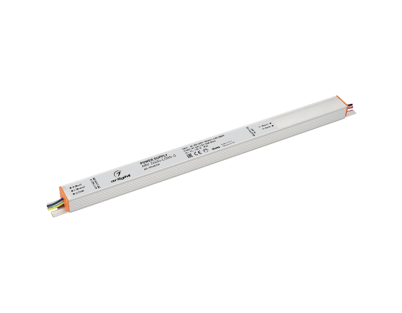 Блок питания ARV-24036-LONG-D (24V, 1.5A, 36W) (Arlight, IP20 Металл, 3 года)