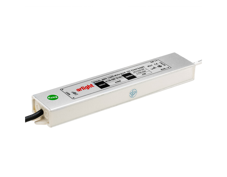Блок питания ARPV-12045 (12V, 3.75A, 45W) (Arlight, Металл)