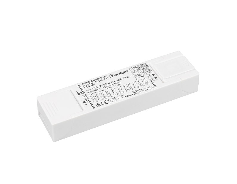 Блок питания SPV-SP-20-PFC-ZIGBEE-RF (20W, 9-42V, 0.3-0.7A, 2.4GHz) (Arlight, IP20 Пластик, 5 лет)