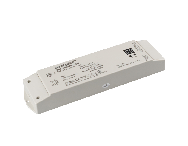 Диммер DALI-SRP-2305-24-100W-CV (220V, 24V, 100W) (Arlight, Пластик)