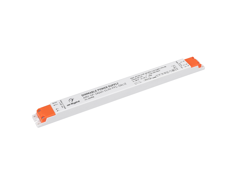 Блок питания ARV-SP-24060-SLIM-PFC-DALI2 (24V, 2.5A, 60W) (Arlight, IP20 Пластик, 5 лет)