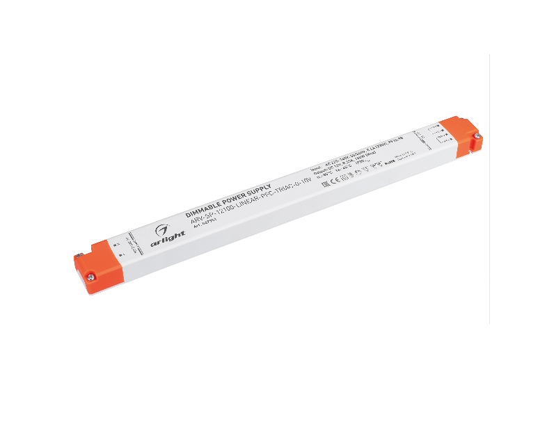 Блок питания ARV-SP-12100-LINEAR-PFC-TRIAC-0-10V (12V, 8.33A, 100W) (Arlight, IP20 Пластик, 5 лет)