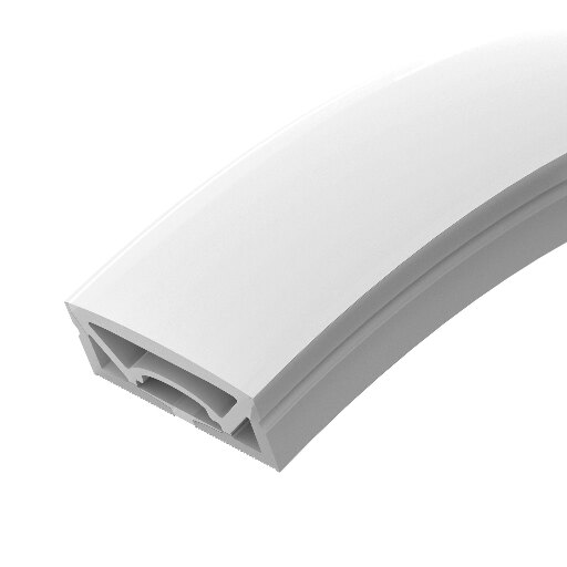 Силиконовый профиль WPH-FLEX-5025-TOP-S23-5m WHITE (Arlight, Силикон) 049947