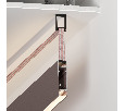 Крепление накладное SL-LINE-W20-BELT BLACK (Arlight, Металл)