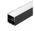 Профиль LINE-M-5050-2000 BLACK (Arlight, Алюминий)