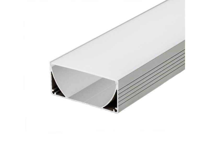 Профиль с экраном ALU-POWER-W80-2000 ANOD+FROST (Arlight, Металл)