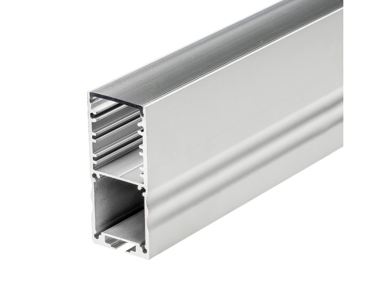 Профиль с экраном ALU-POWER-S30-2000 ANOD+CLEAR-P (Arlight, Алюминий)