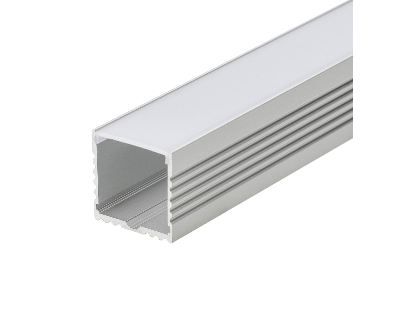 Профиль с экраном ALU-POWER-W35-2000 ANOD+FROST (Arlight, Металл)