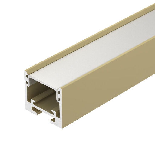 Профиль SL-LINE-2522-2500 CHAMPAGNE GOLD  (Arlight, Алюминий) 051192