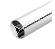Профиль ROUND-D36-360-2500 ANOD BLACK (Arlight, Алюминий)