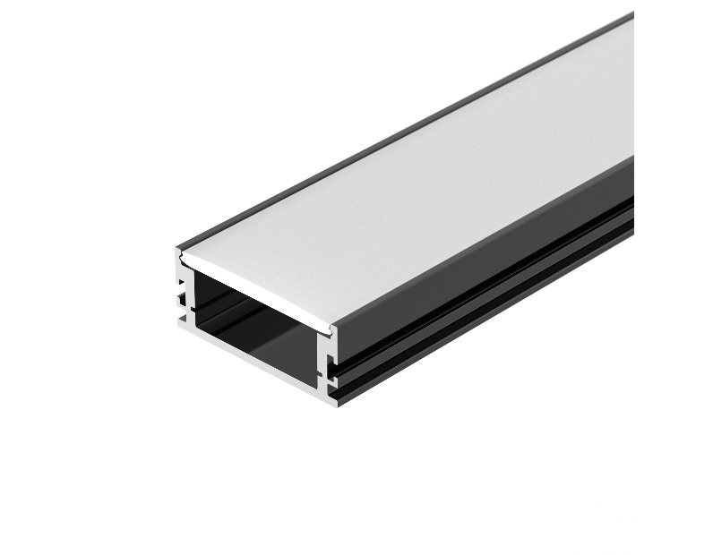 Профиль FLOOR60-H26-3000 ANOD BLACK (Arlight, Алюминий)