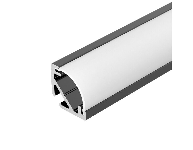 Профиль SL-KANT-H10-2000 BLACK (Arlight, Алюминий)
