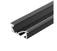 Профиль SL-BEVEL-W21-F-2000 ANOD BLACK (Arlight, Алюминий)